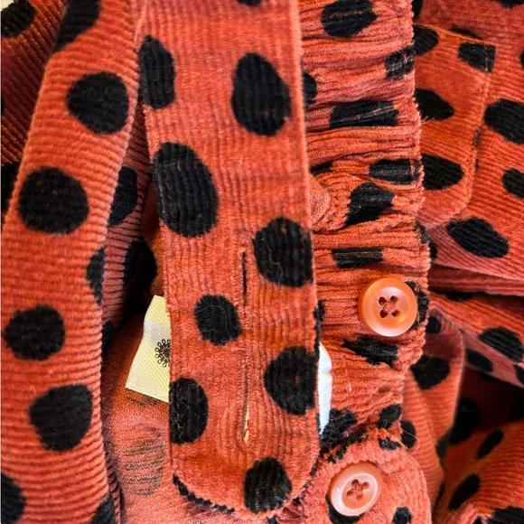 Hanna Andersson Black and Brown Playful Ruffled Jumpsuit - Picture 6 of 12